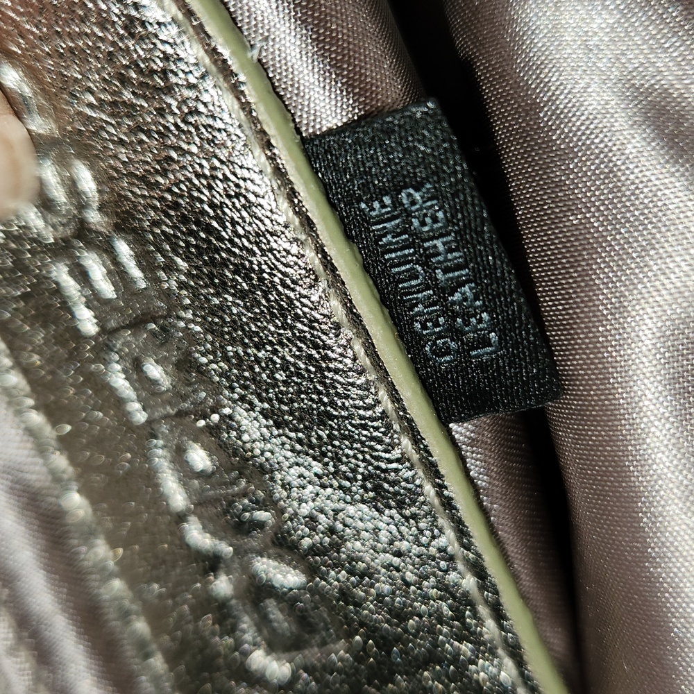 Express Metallic Silver Clutch - Picture 5 of 5